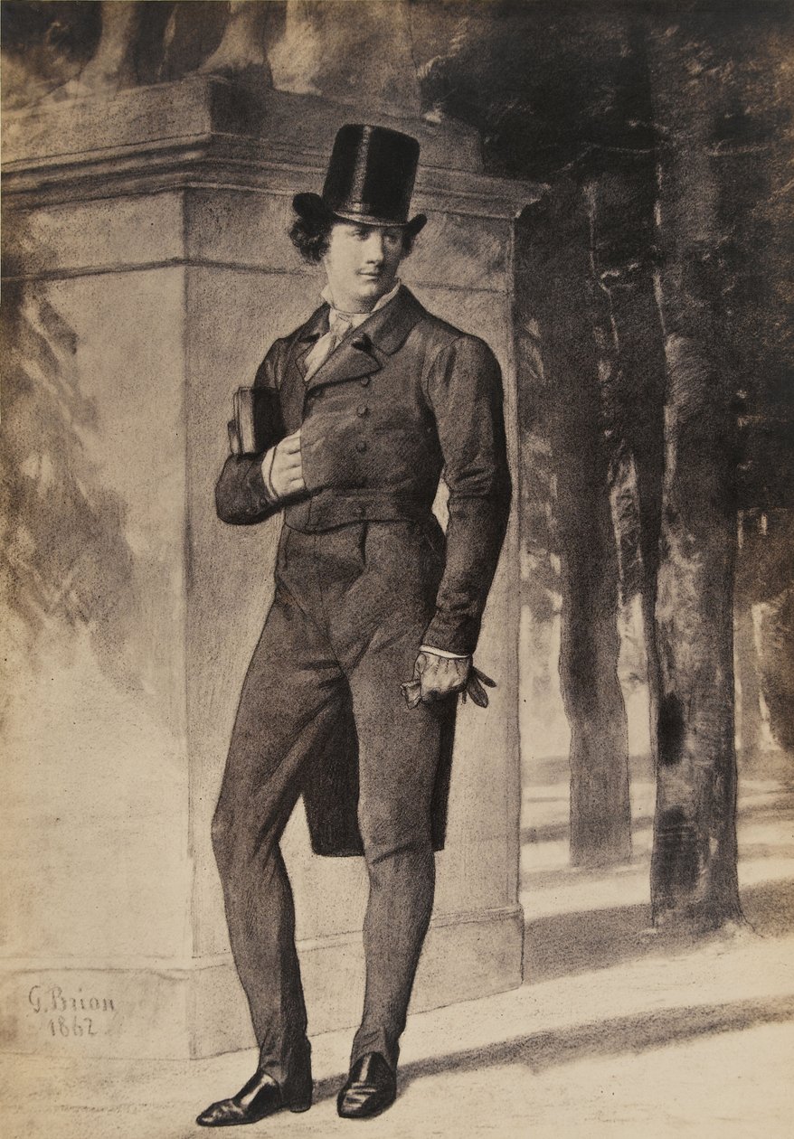 Gustave Brion - Marius Pontmercy af Gustave Brion