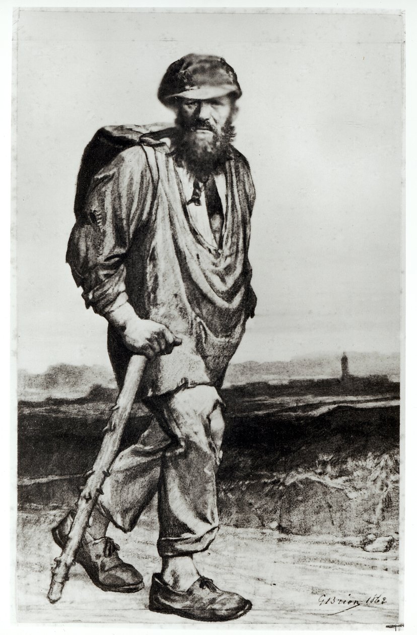 Jean Valjean, illustration fra 