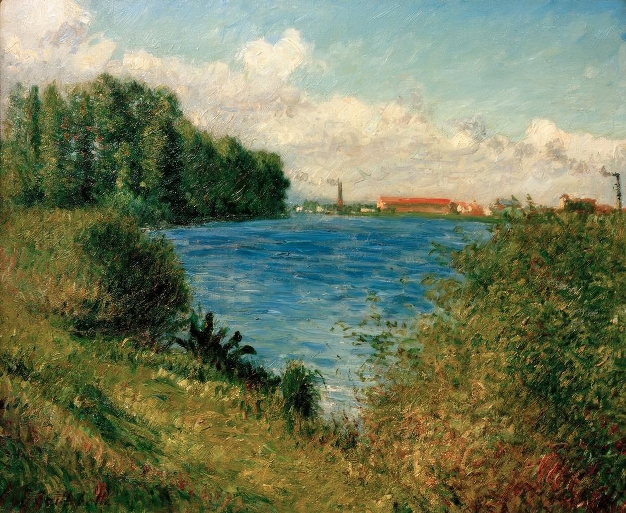 Seinen ved Argenteuil af Gustave Caillebotte