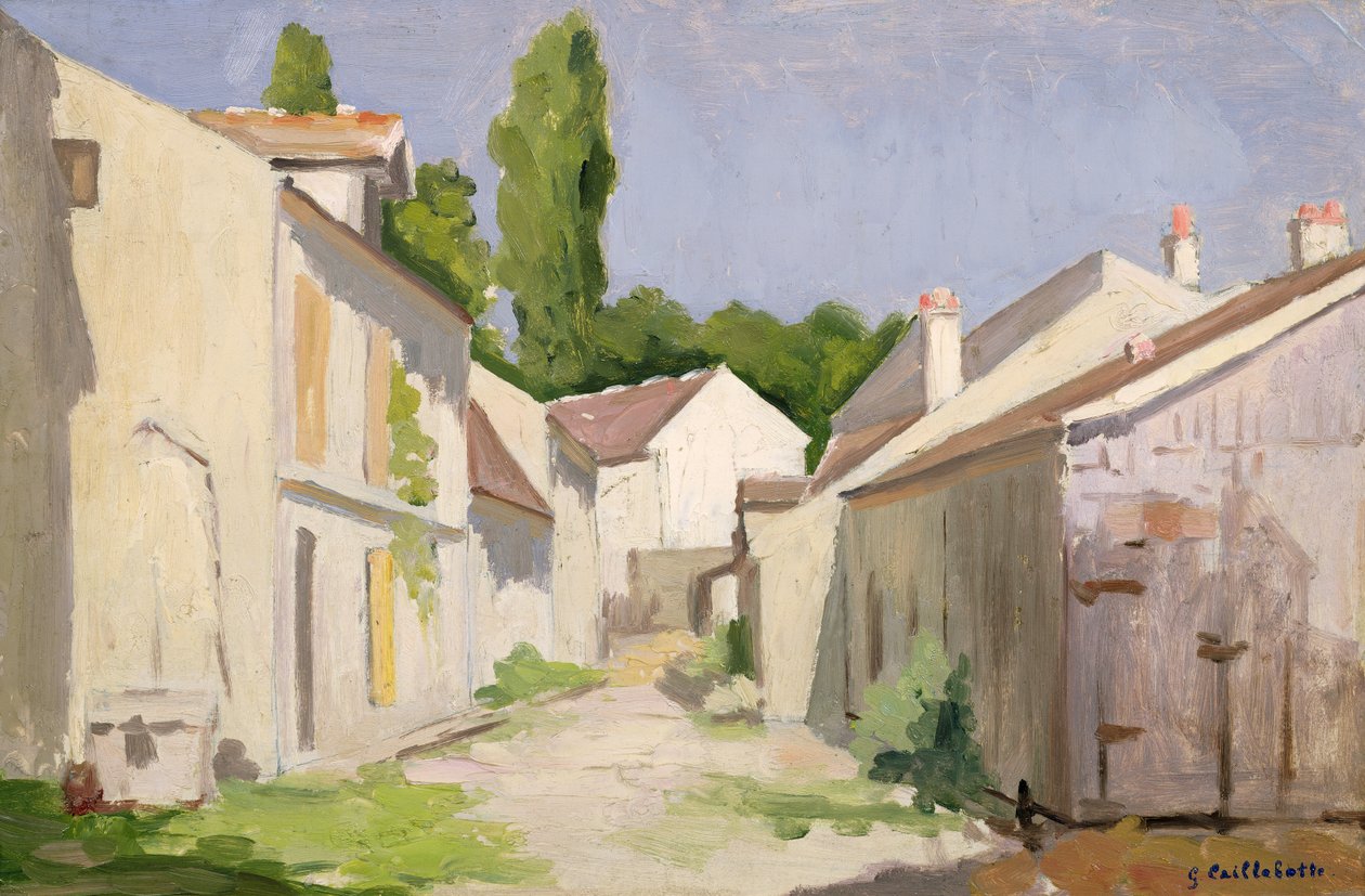 Le Clos des Abbesses, Yerres, Essonne, før 1879 af Gustave Caillebotte