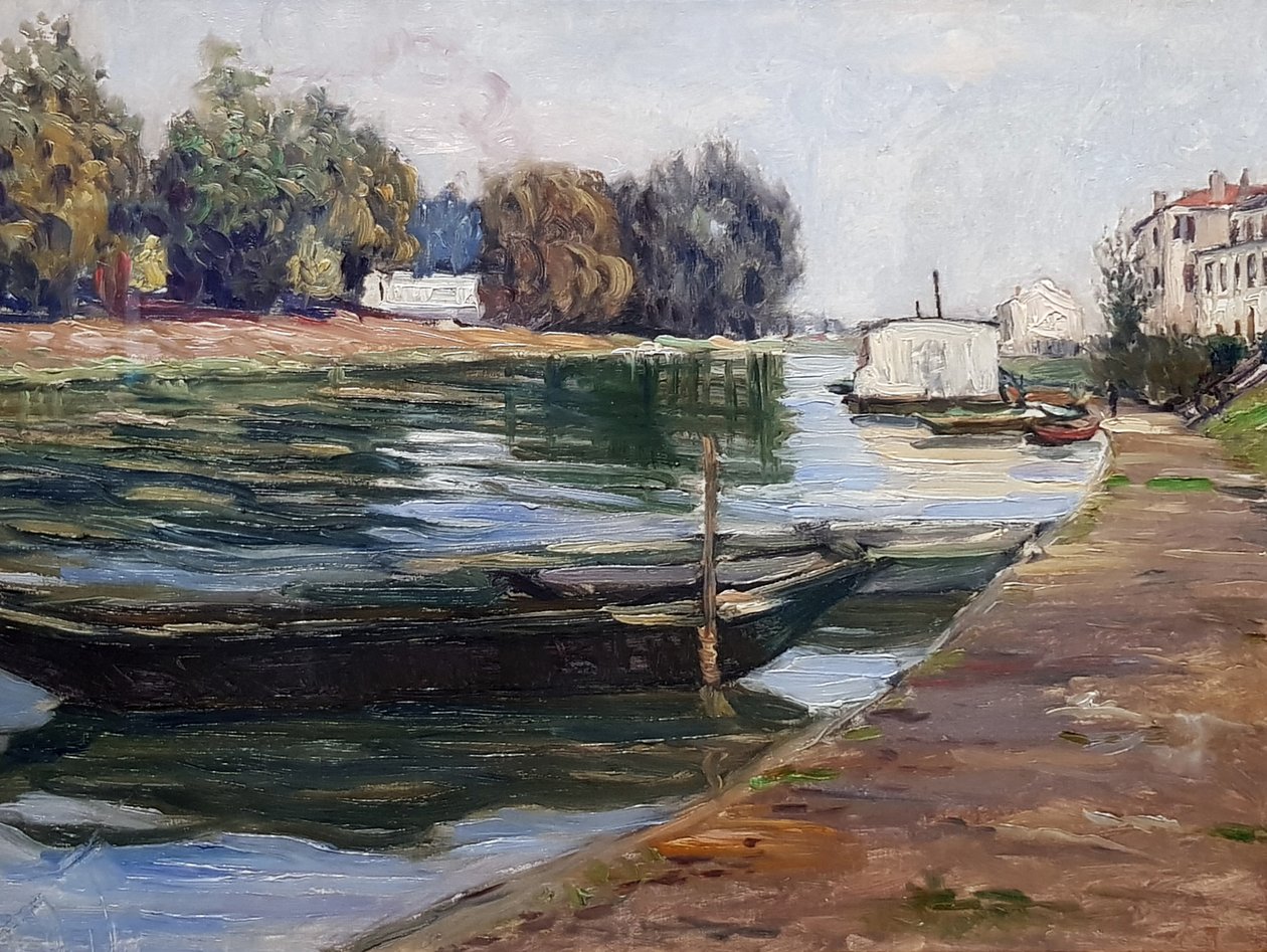 Seines bredder af Gustave Caillebotte