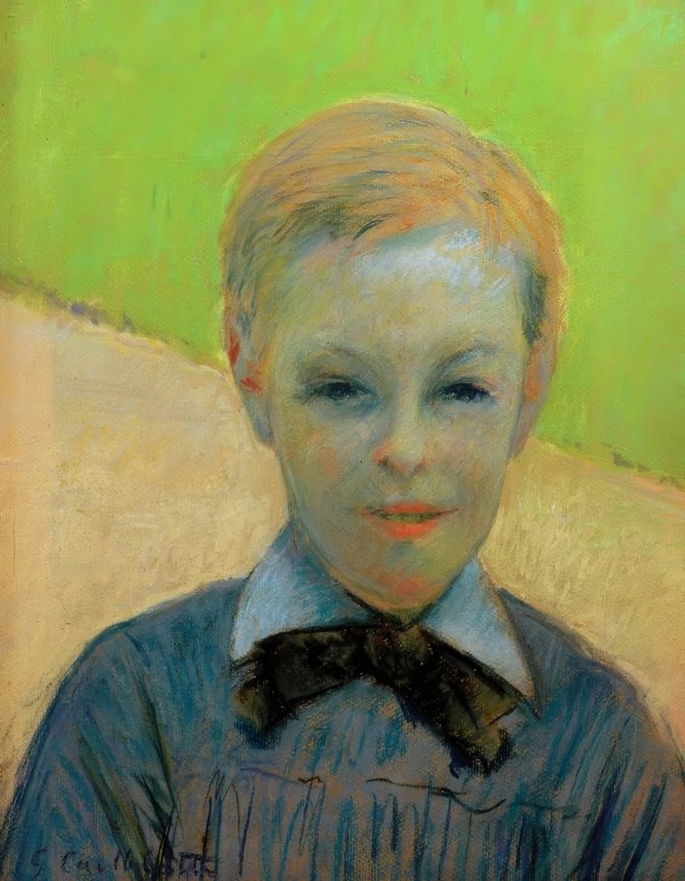 Head of a Child, også kendt som Portræt af Camille Daurelle af Gustave Caillebotte