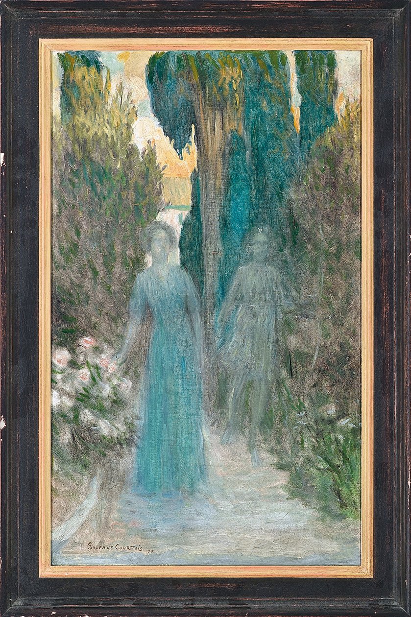 Diana og en ledsager, 1897 af Gustave Claude Etienne Courtois