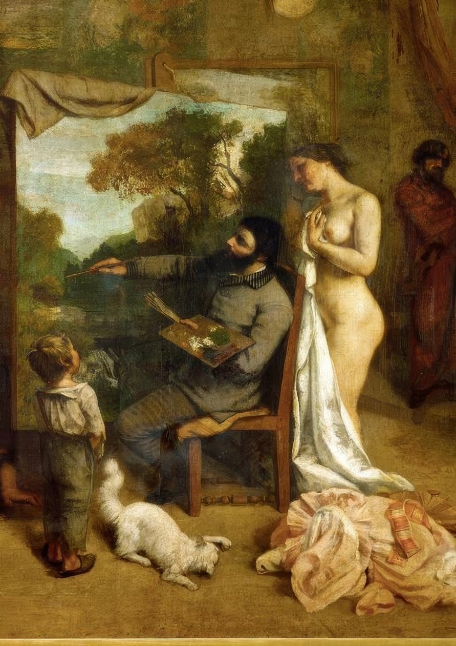 Studiet af Gustave Courbet