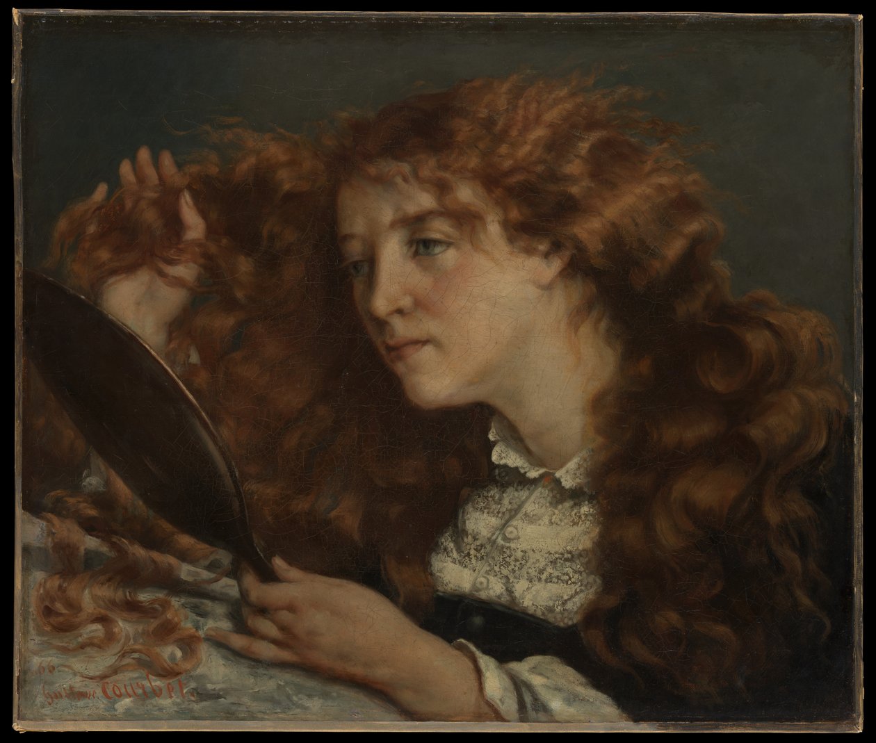 Jo, den smukke irske pige af Gustave Courbet