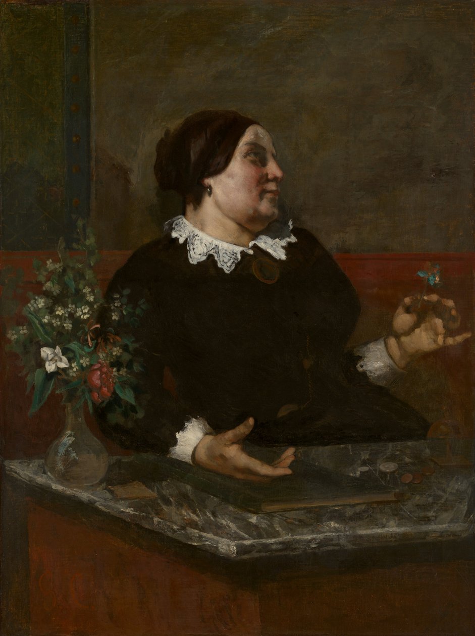 Mor Grégoire af Gustave Courbet