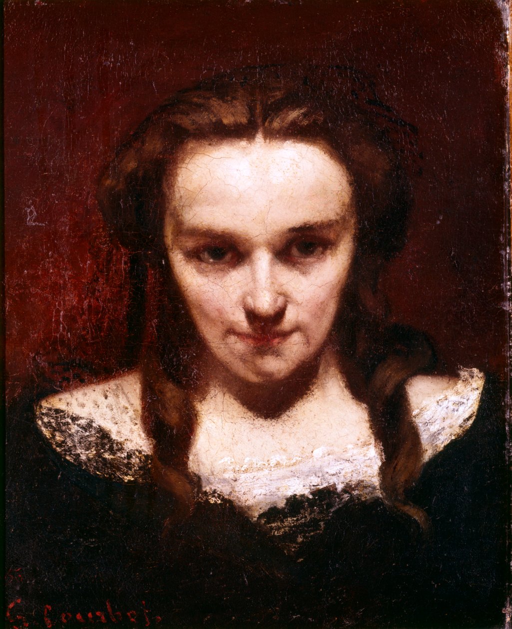 Den clairvoyante, c1839-1877 af Gustave Courbet