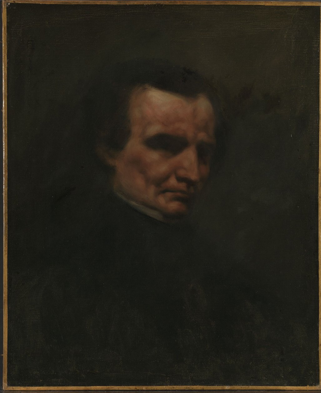 Komponisten Hector Berlioz af Gustave Courbet