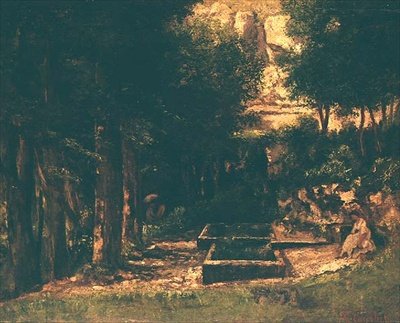 Springvandet af Gustave Courbet