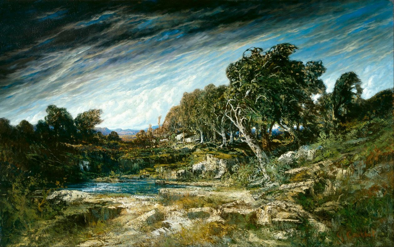 Vindens susen af Gustave Courbet