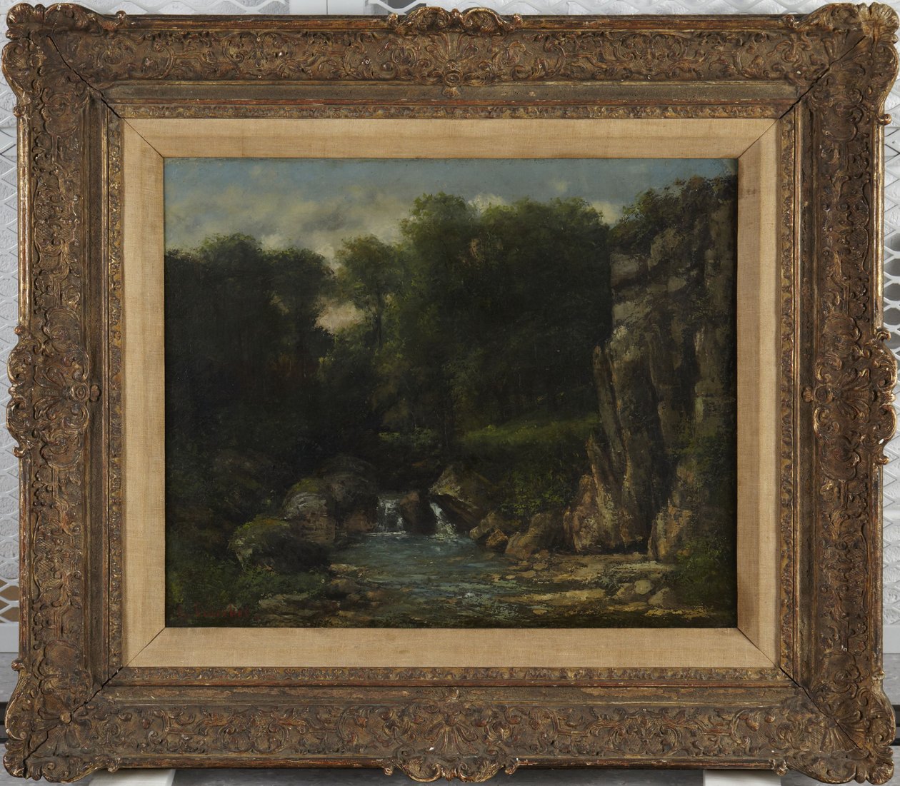 Foråret af Gustave Courbet
