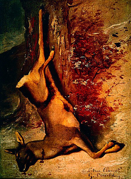 Rognen, 1876 af Gustave Courbet