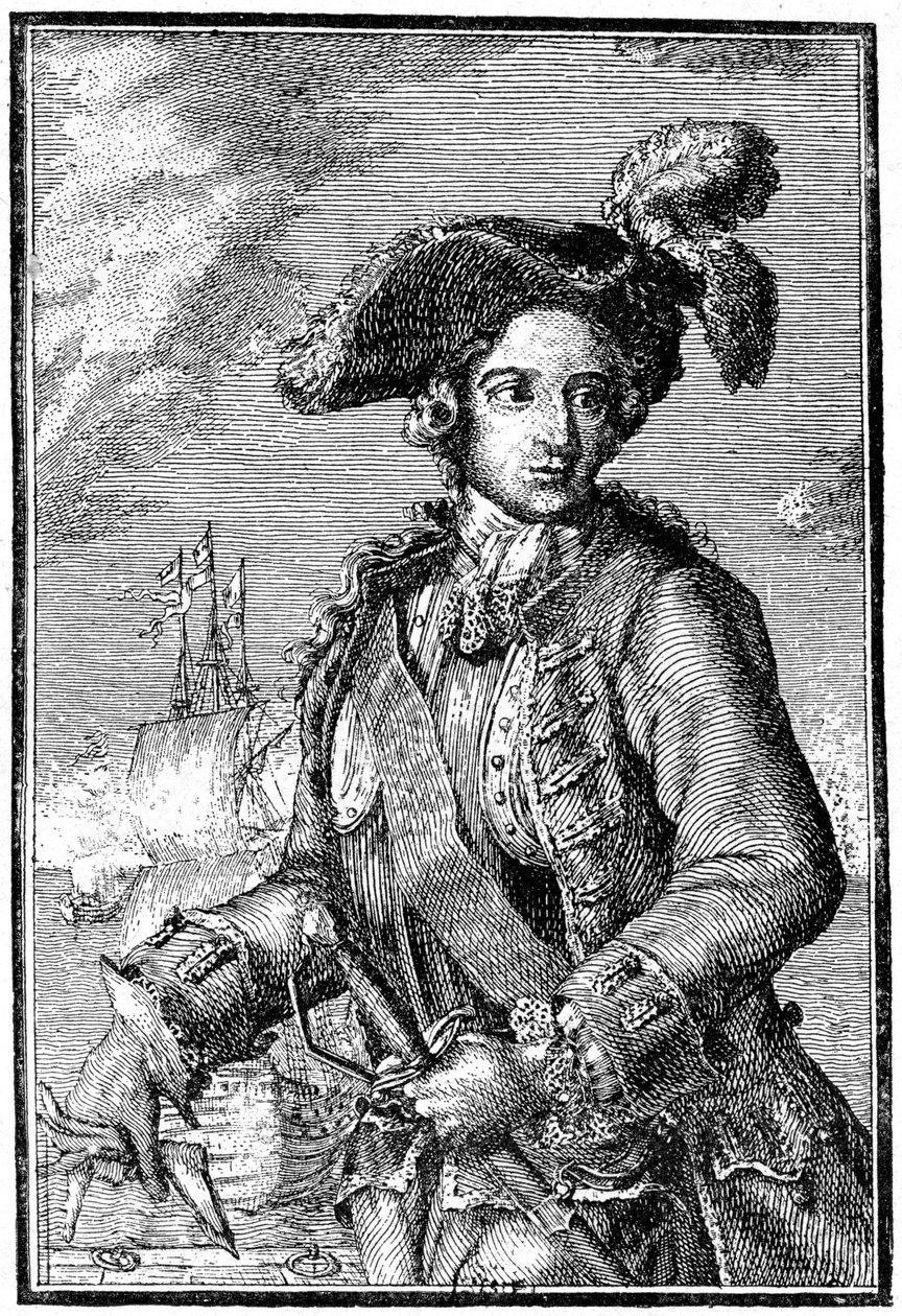 René Duguay-Trouin, fransk korsar af Saint-Malo, 1898 af Gustave Demoulin