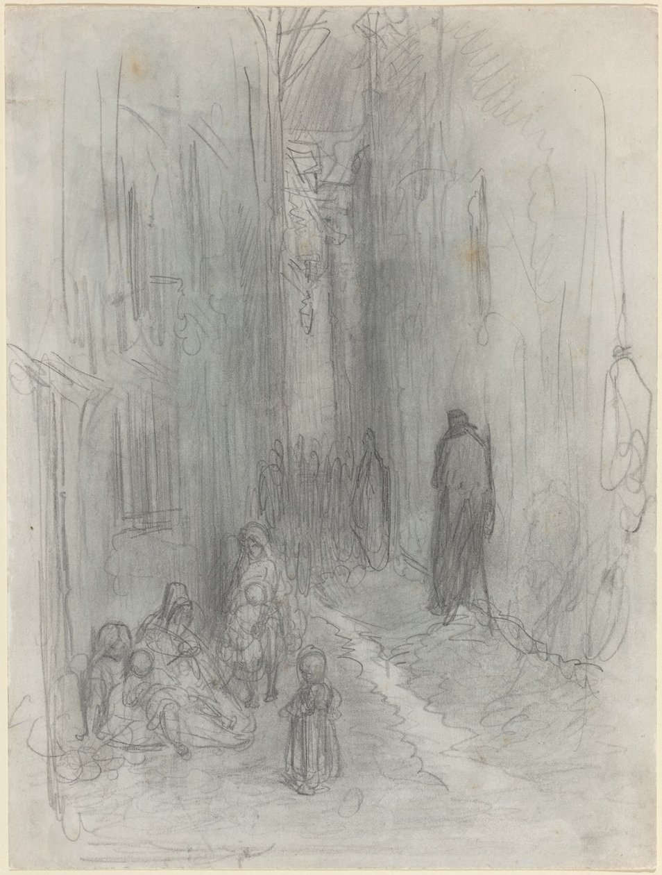 En baggade i London af Gustave Dore