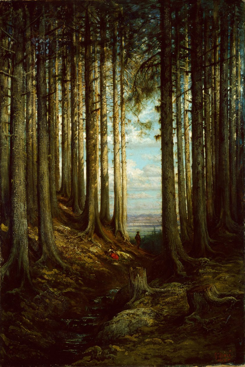 Alpescene, 1865. af Gustave Dore