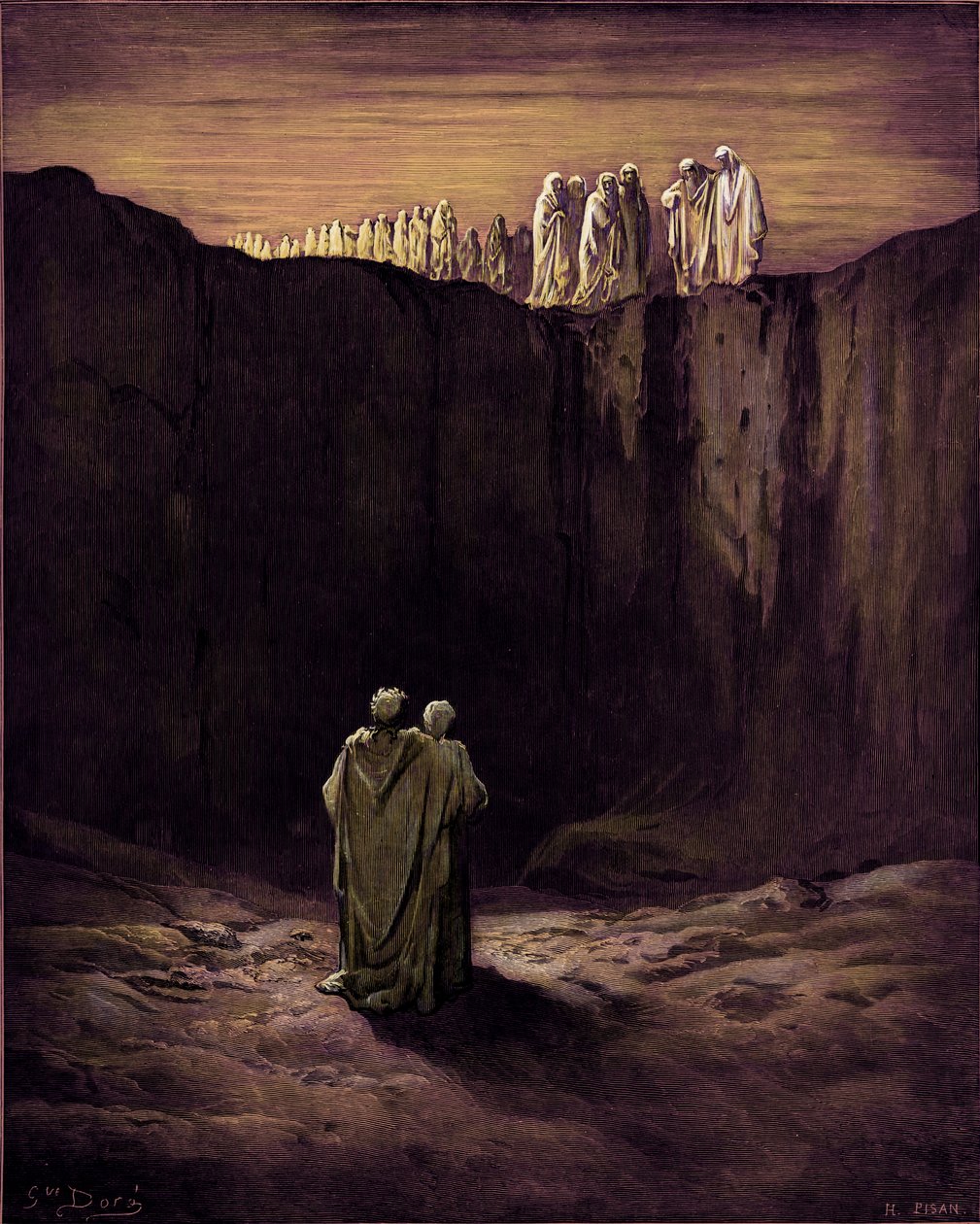 Dantes skærsild af Gustave Dore