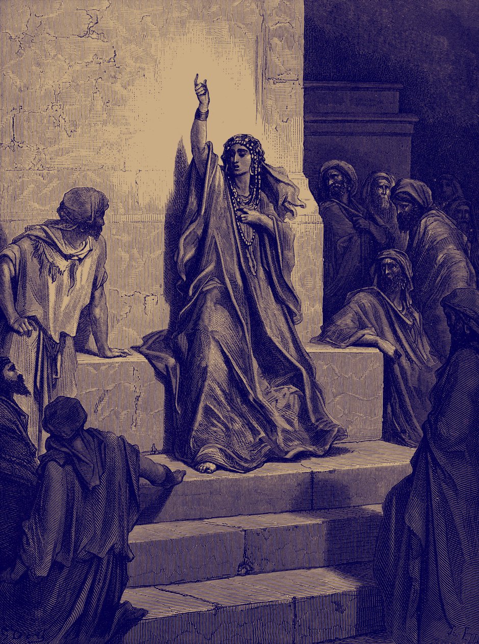 Deborahs triumfsang af Doré. - Bibel af Gustave Dore
