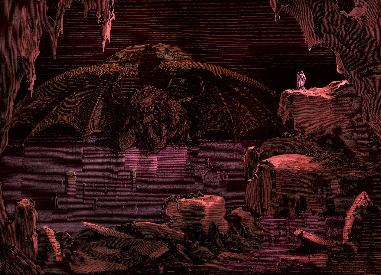 Illustration til The Divine Comedy - Hell (La Divina Commedia, L