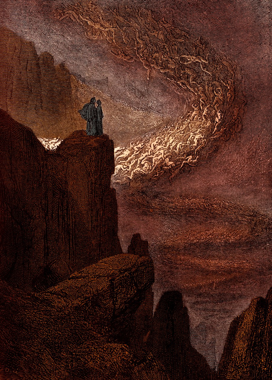 Illustration til The Divine Comedy - Hell (La Divina Commedia, L