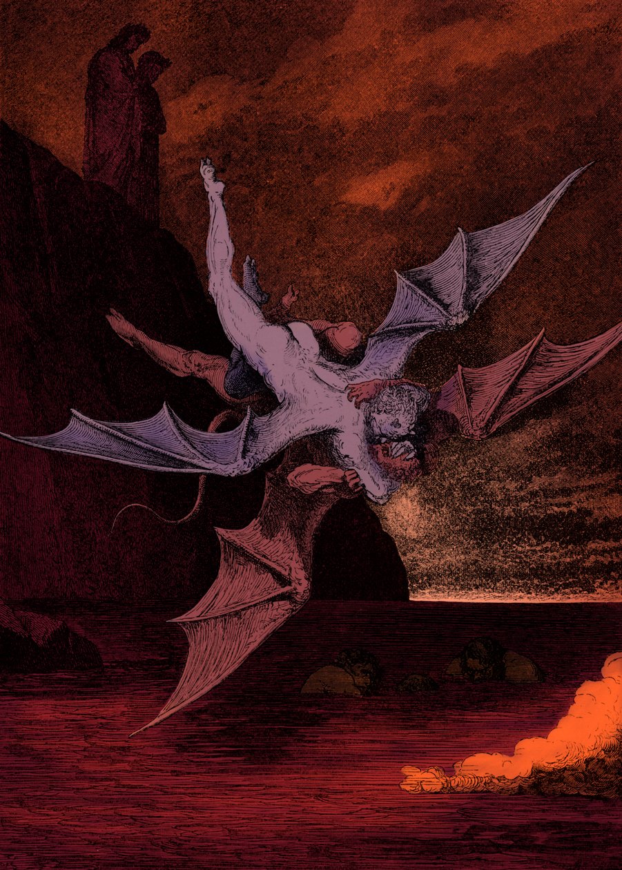 Illustration til The Divine Comedy - Hell (La Divina Commedia, L