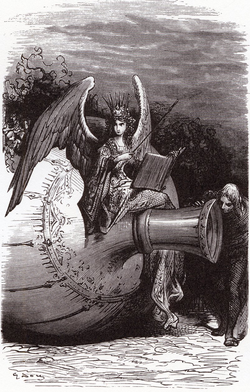 Illustration af Gustave Dore til Francois Rabelais