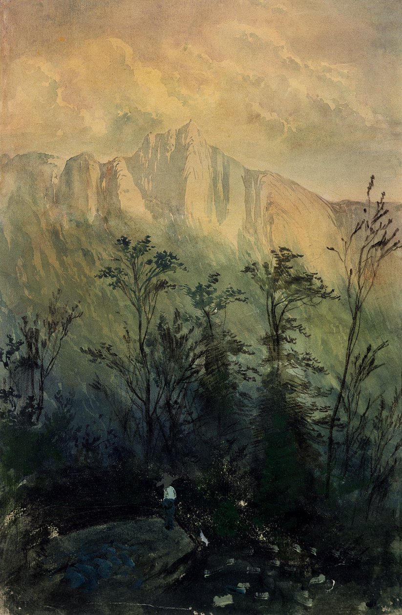 Landskab i Vogeserne, c.1883 af Gustave Dore