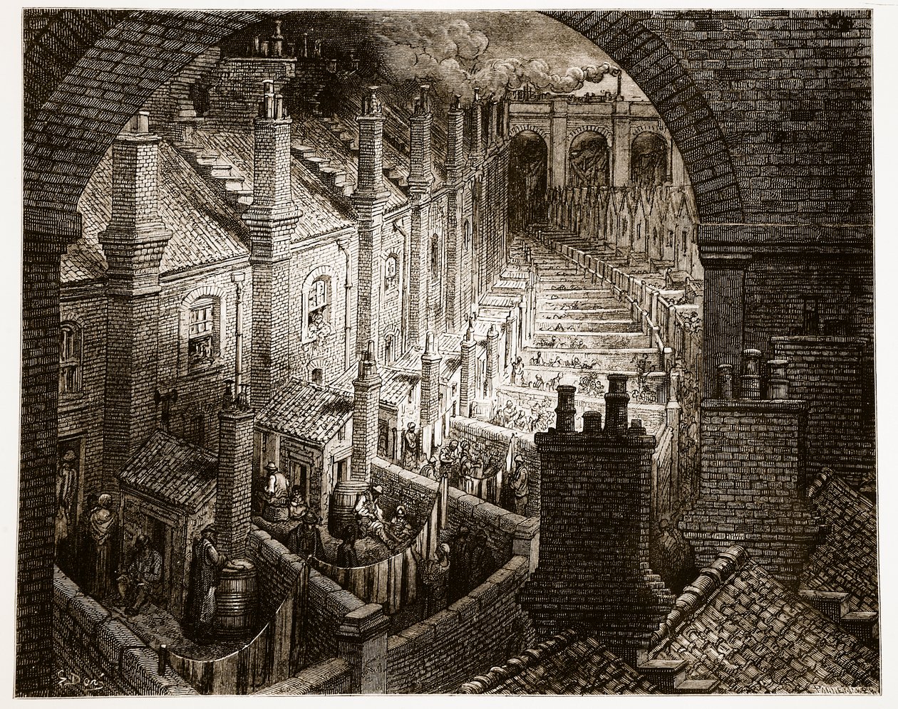 Over London - Med jernbane, fra 