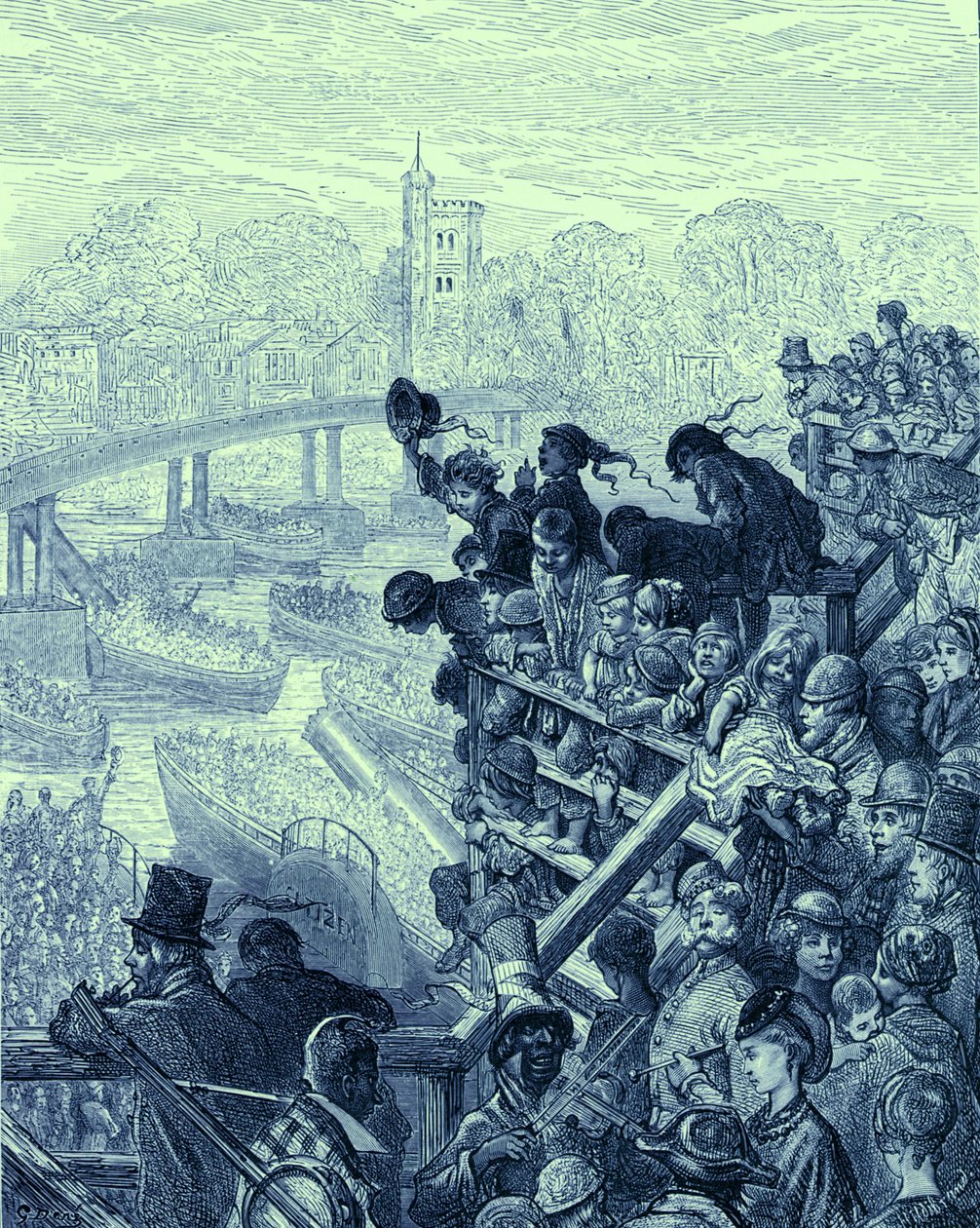 Oxford og Cambridge båd af Gustave Dore