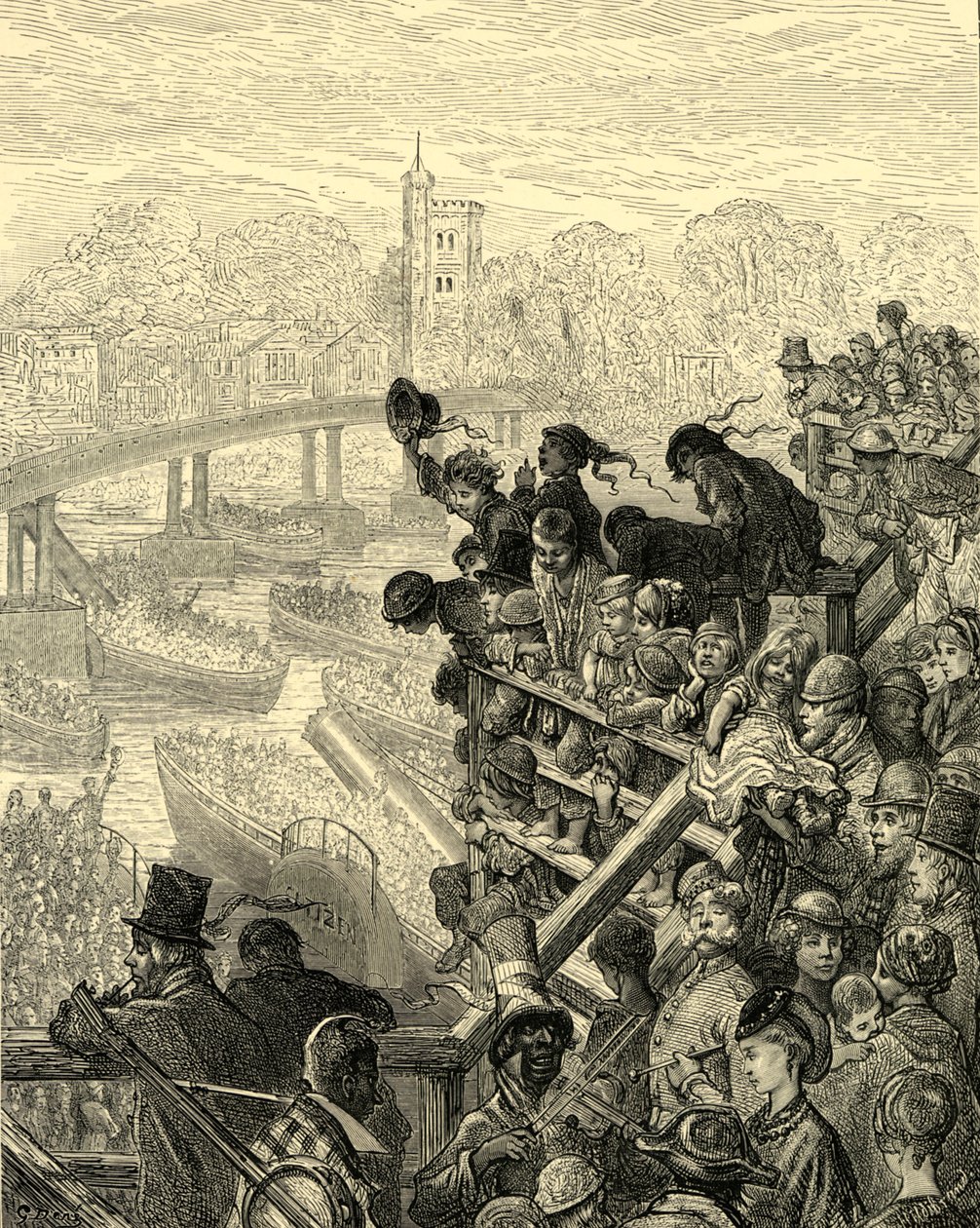 Oxford og Cambridge båd af Gustave Dore