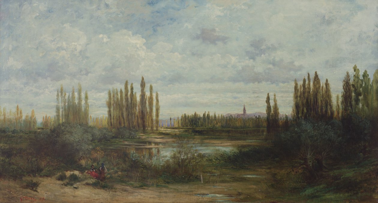 Damme nær Strasbourg af Gustave Dore