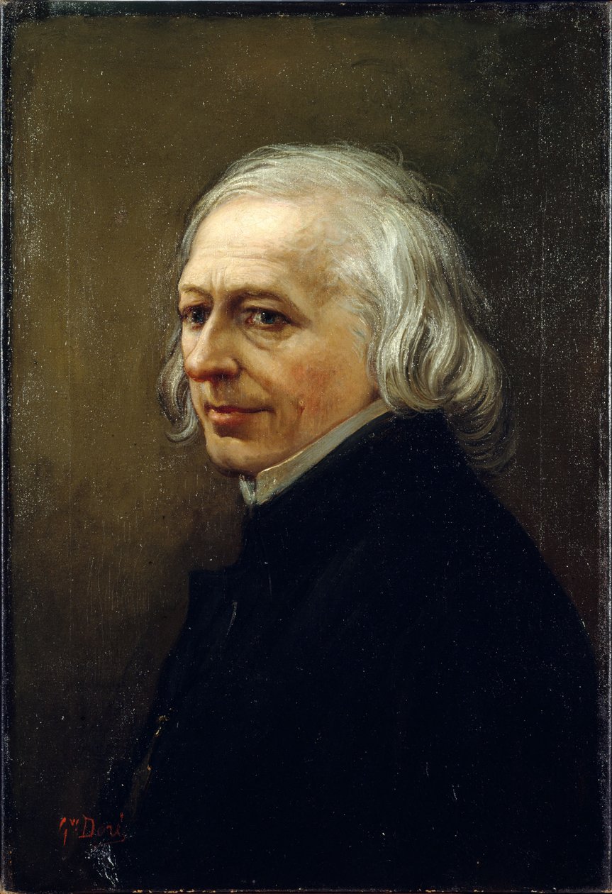 Portræt af Charles Philipon (1806-62) af Gustave Dore