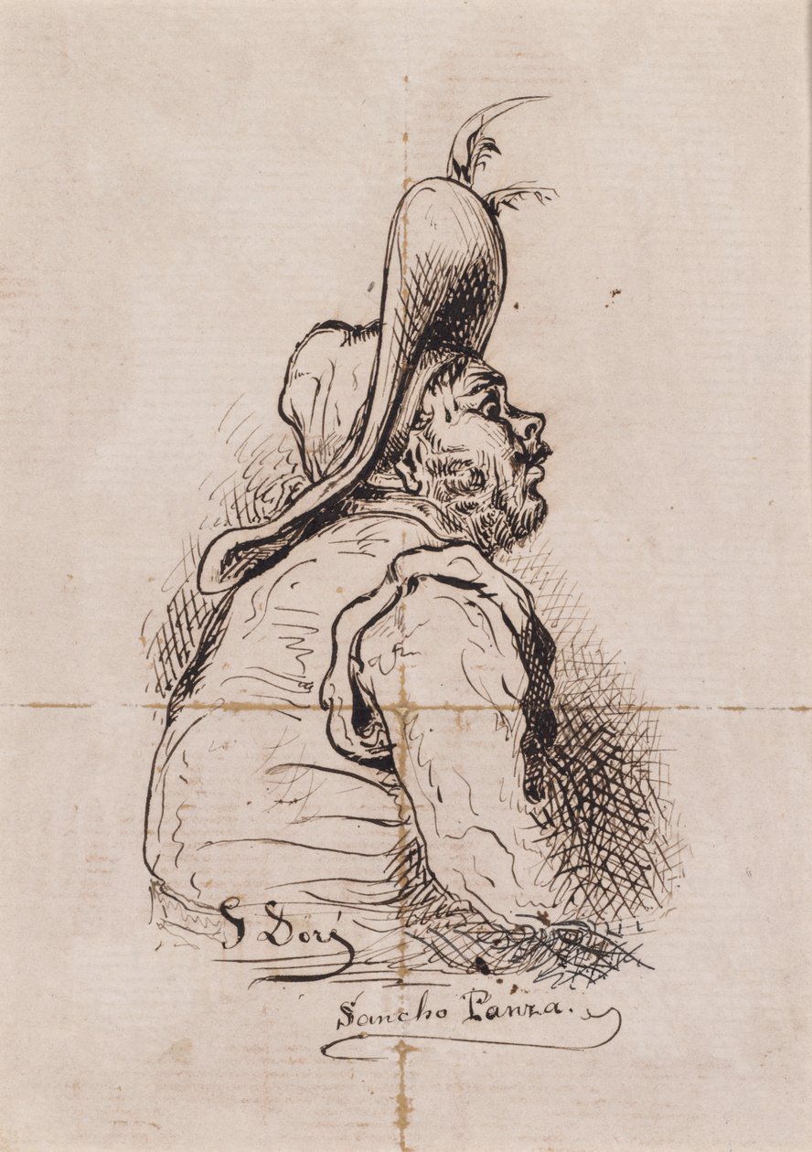 Sancho Panza af Gustave Dore