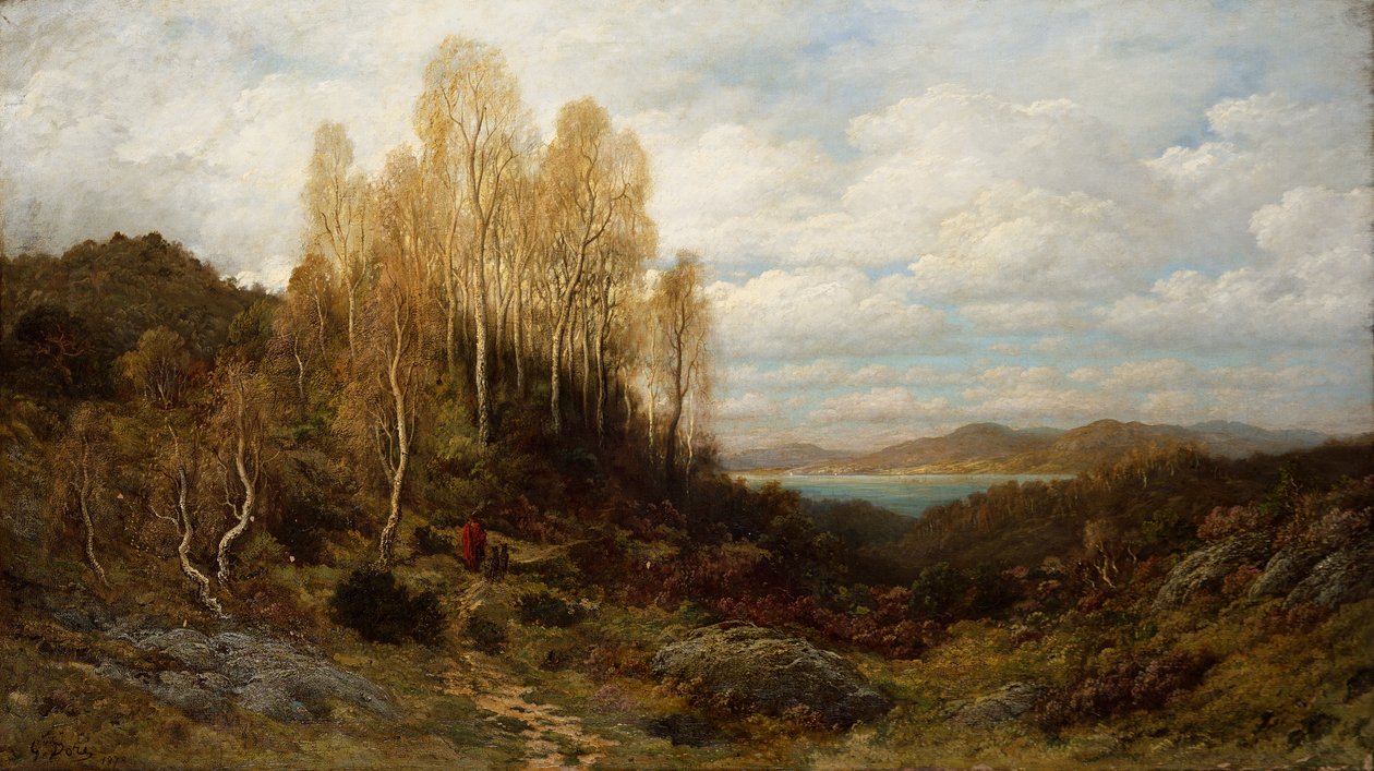 Skotsk landskab af Gustave Dore