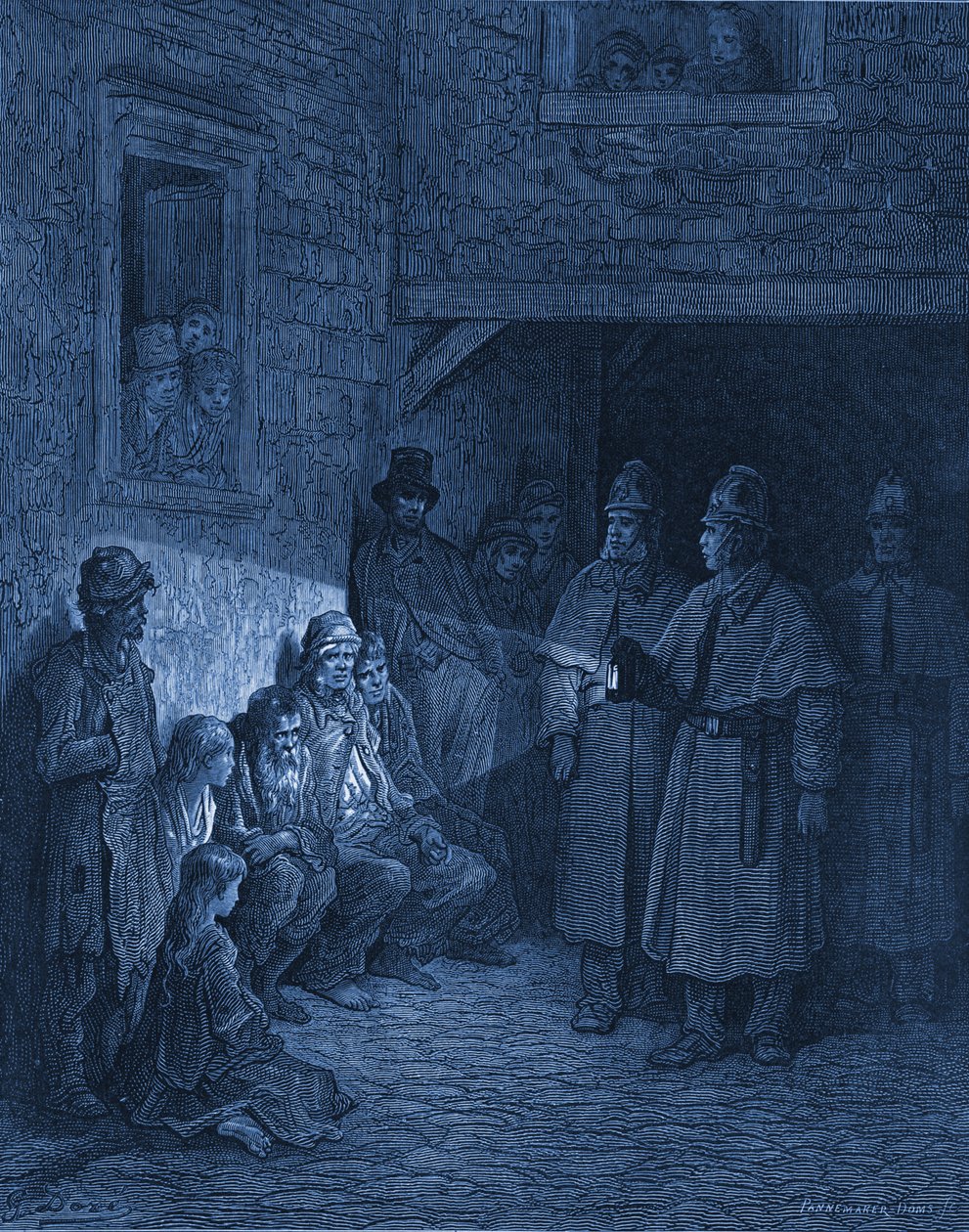 The Bulls Eye af Doré af Gustave Dore