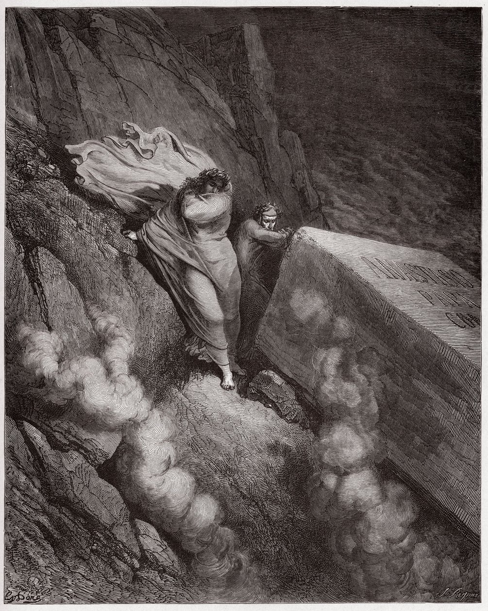 Den guddommelige komedie (La Divina Commedia, La Divine Comedie), Inferno, Canto 11: Pave Anastasius II