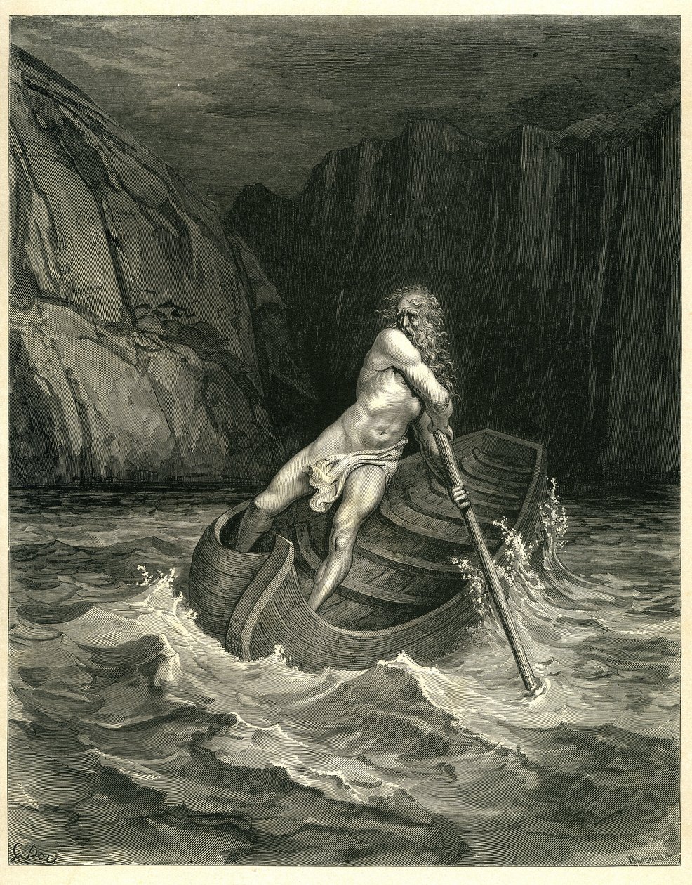Dante Alighieris helvede (den guddommelige komedie) af Gustave Dore