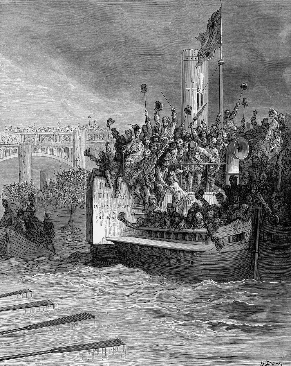 Løbet af Gustave Doré af Gustave Dore