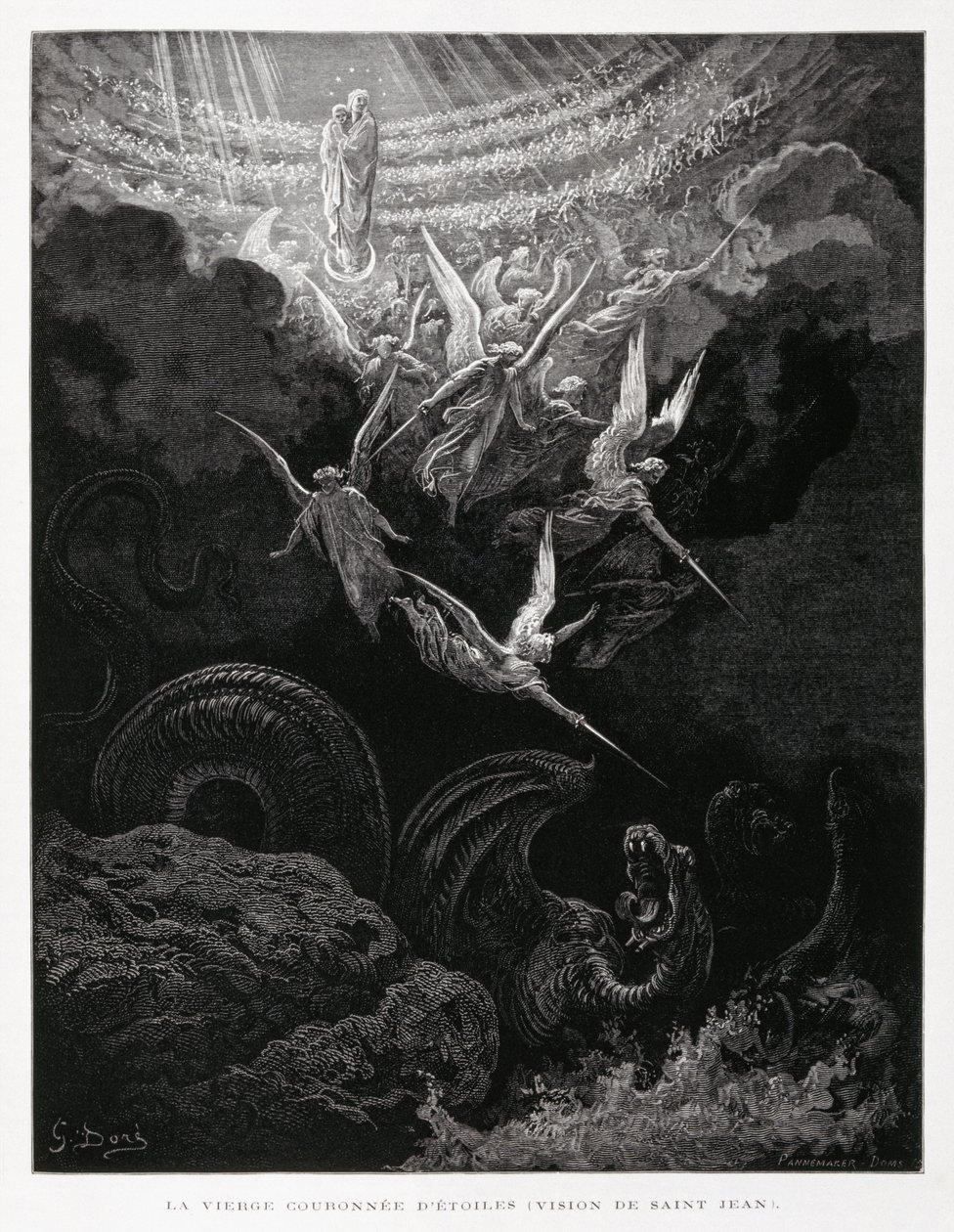 Kroningen af jomfruen af Gustave Dore