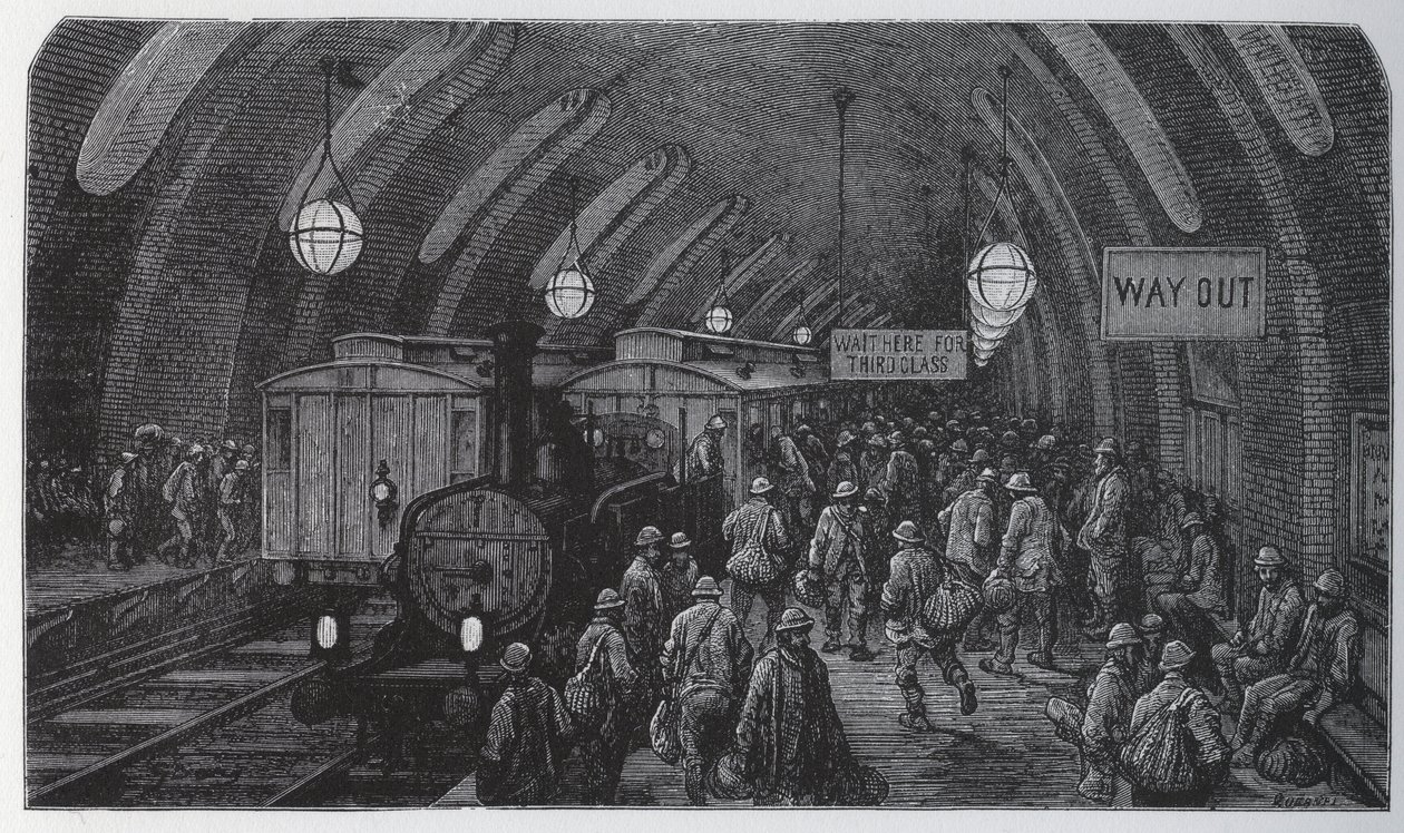Håndværkertoget - af Gustave Dore