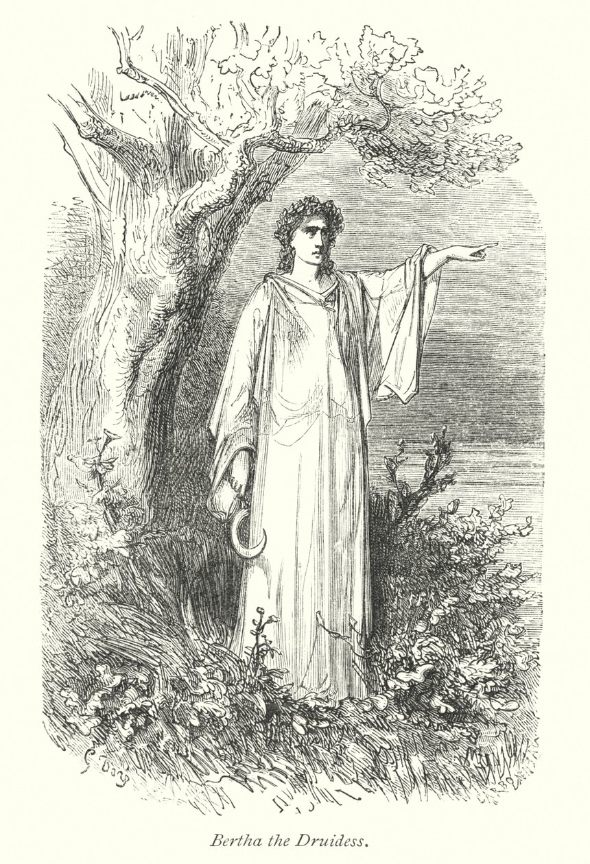 Windsor Forest (engraving) af Gustave Dore