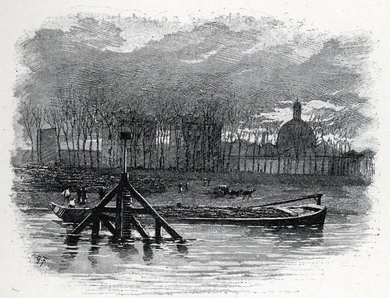 Udsigt over vandkranen ved quai d