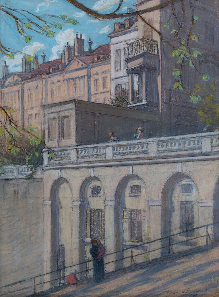 La Treille i Genève af Gustave Henri de Beaumont