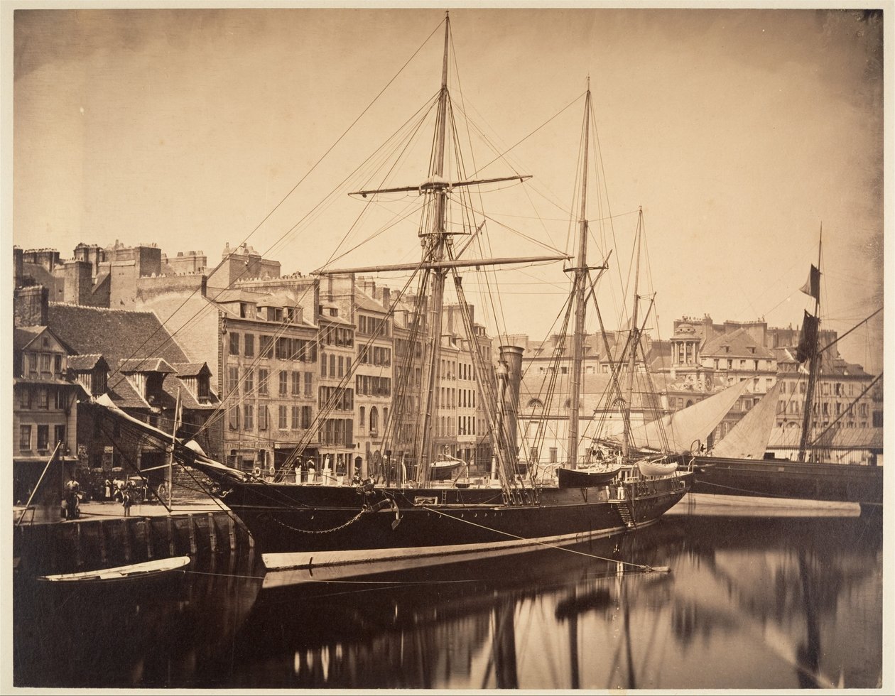 La Reine Hortense - Keisarin huvivene, Havre af Gustave Le Gray