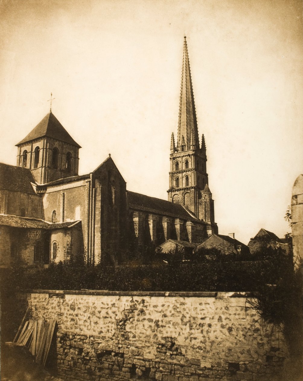 Saint Savin (Vienne) af Gustave Le Gray