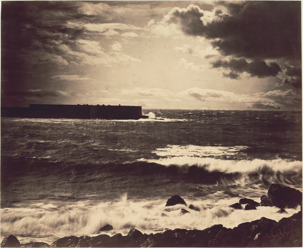 Den store bølge, Sète af Gustave Le Gray