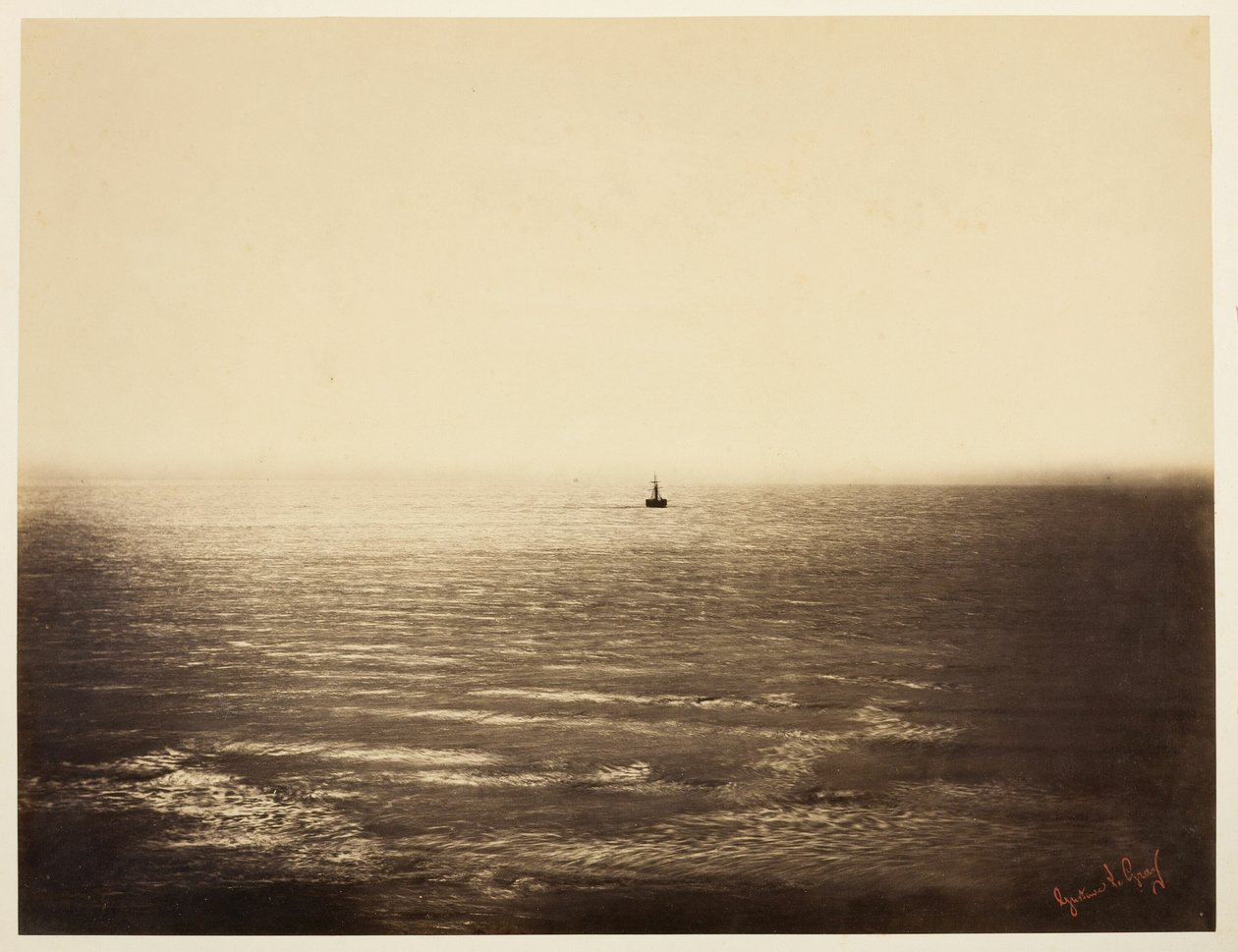 Dampbåden af Gustave Le Gray