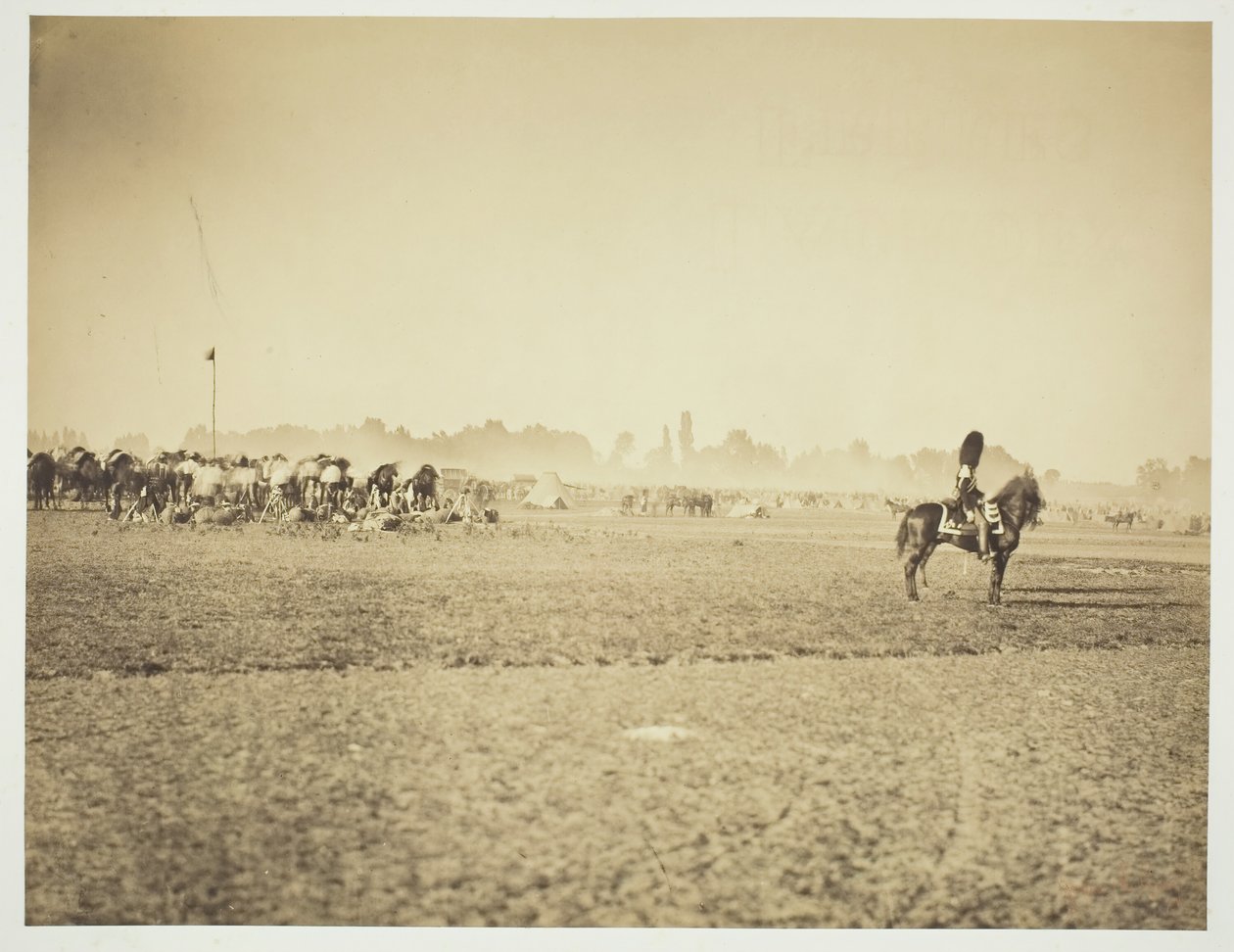Uden titel [kavaleri], 1857. af Gustave Le Gray