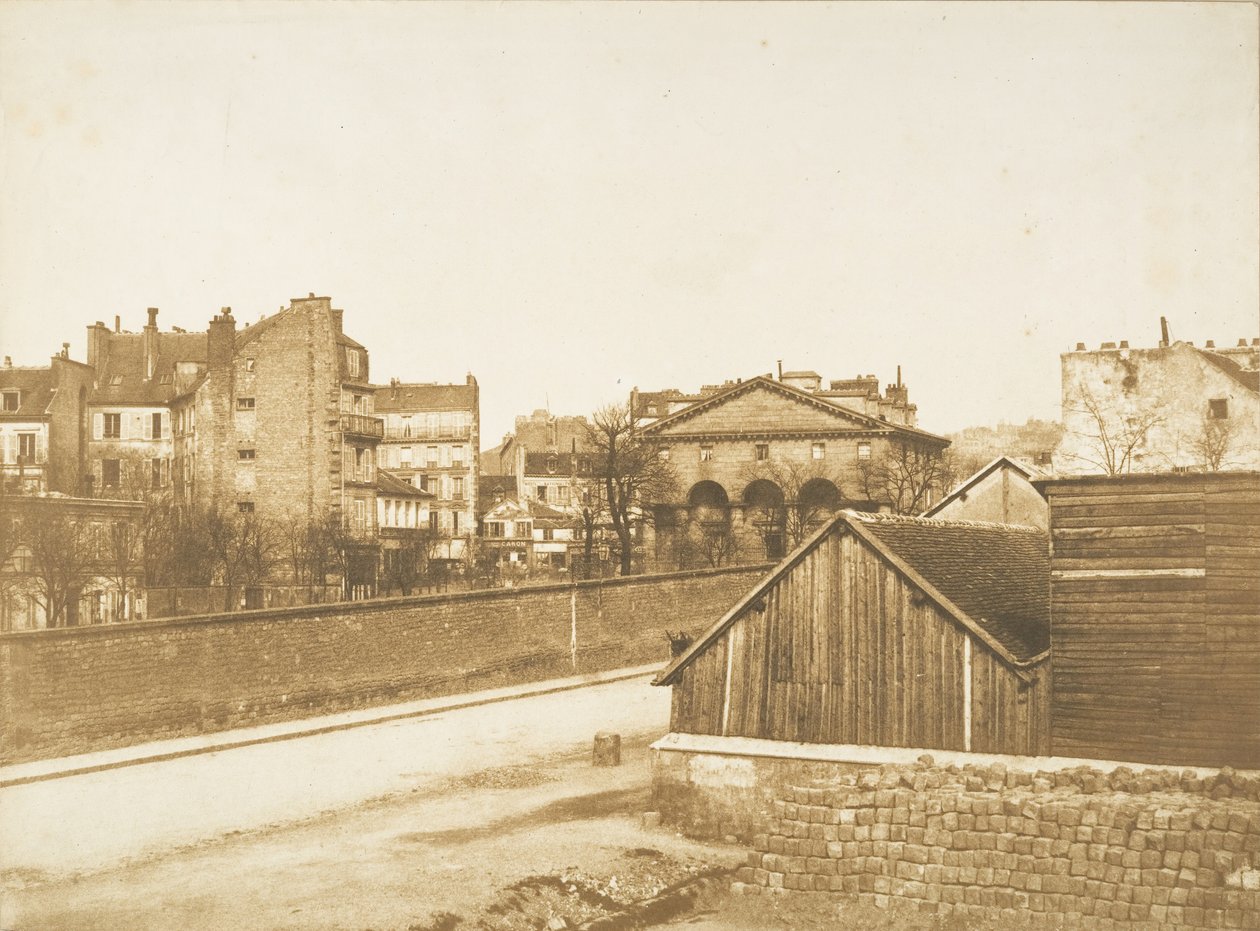 [Udsigt fra fotografens studie], 1851-54. af Gustave Le Gray