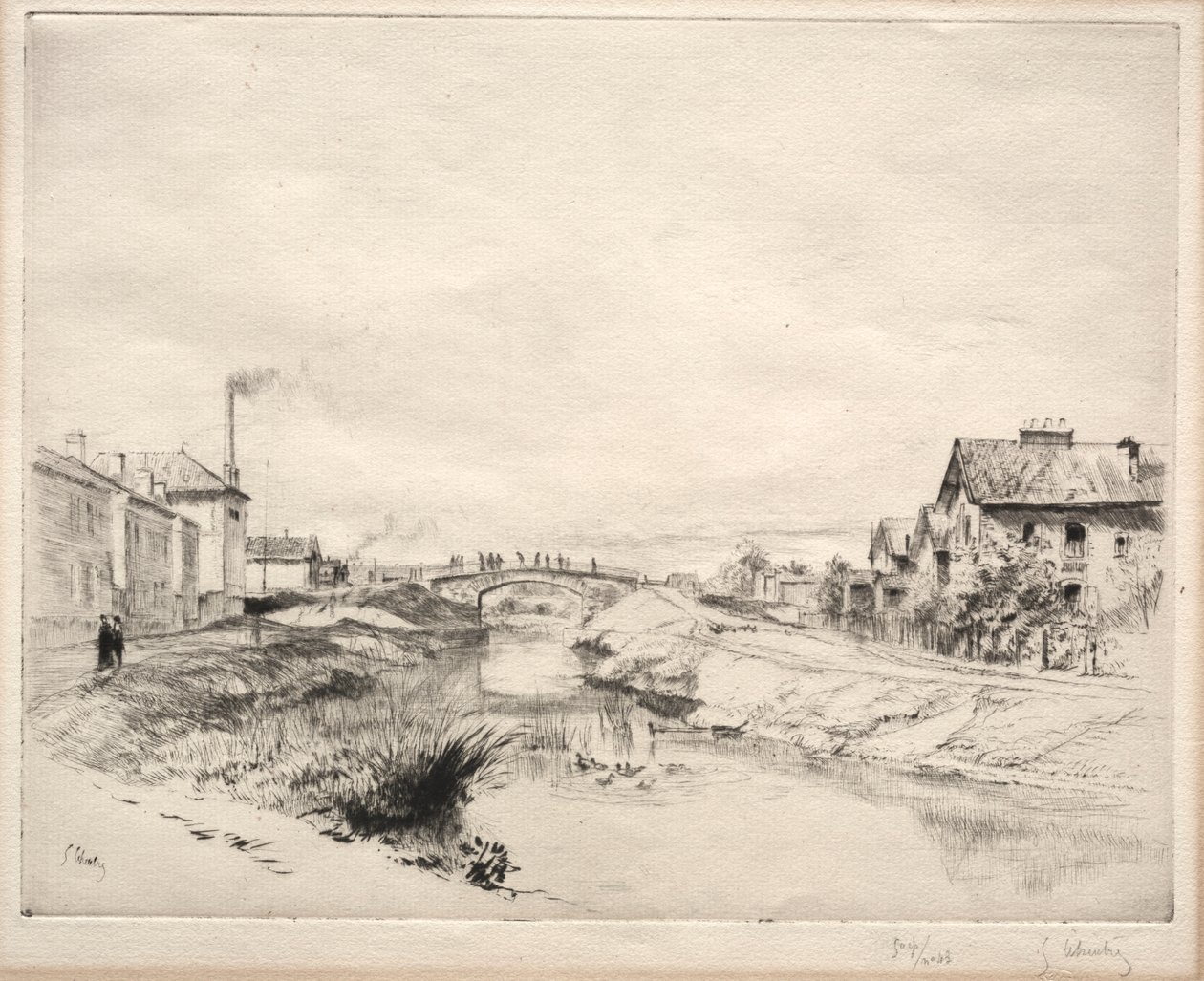 Industrisektionen, Troyes af Gustave Leheutre