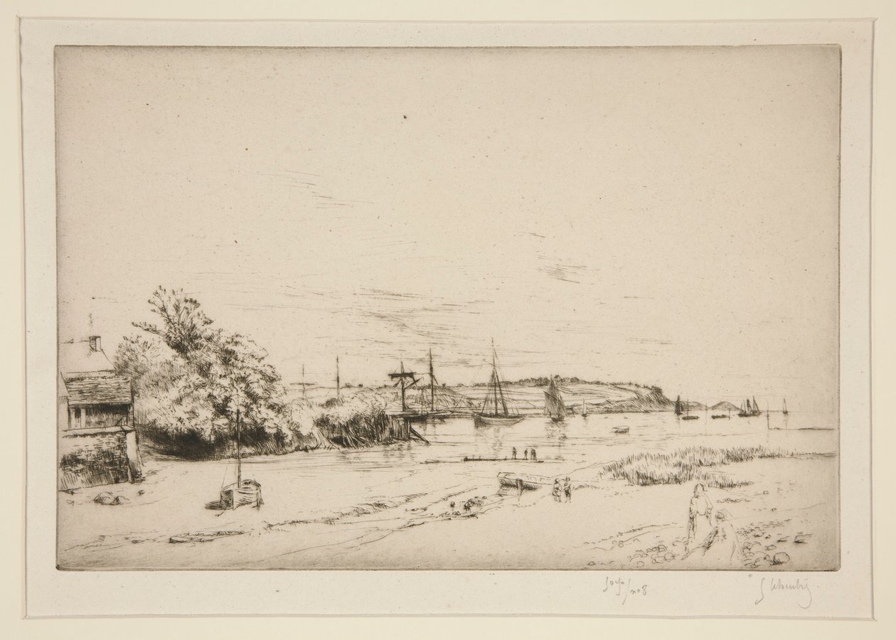 Pointe de Guilben, Paimpol af Gustave Leheutre